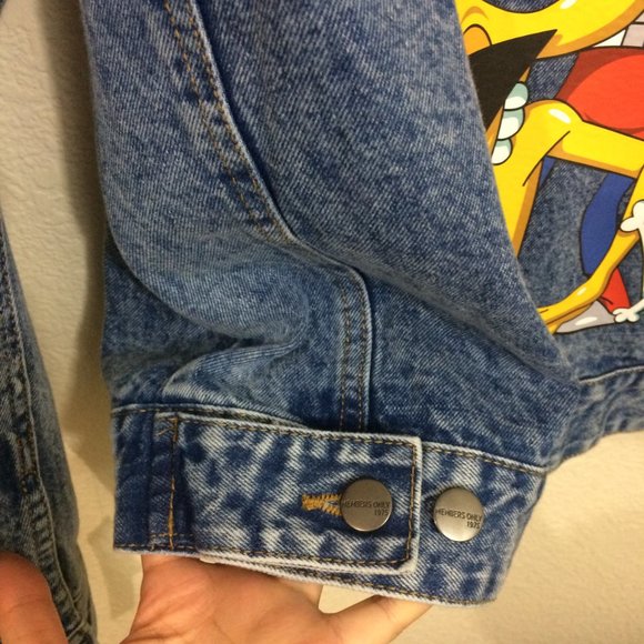 Members Only x Nickelodeon Rugrats Denim Jacket - Picture 14 of 16